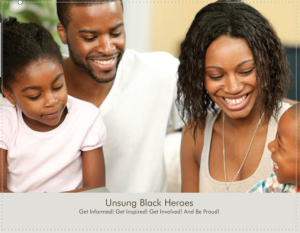 Unsung Black Heroes Calendar cover